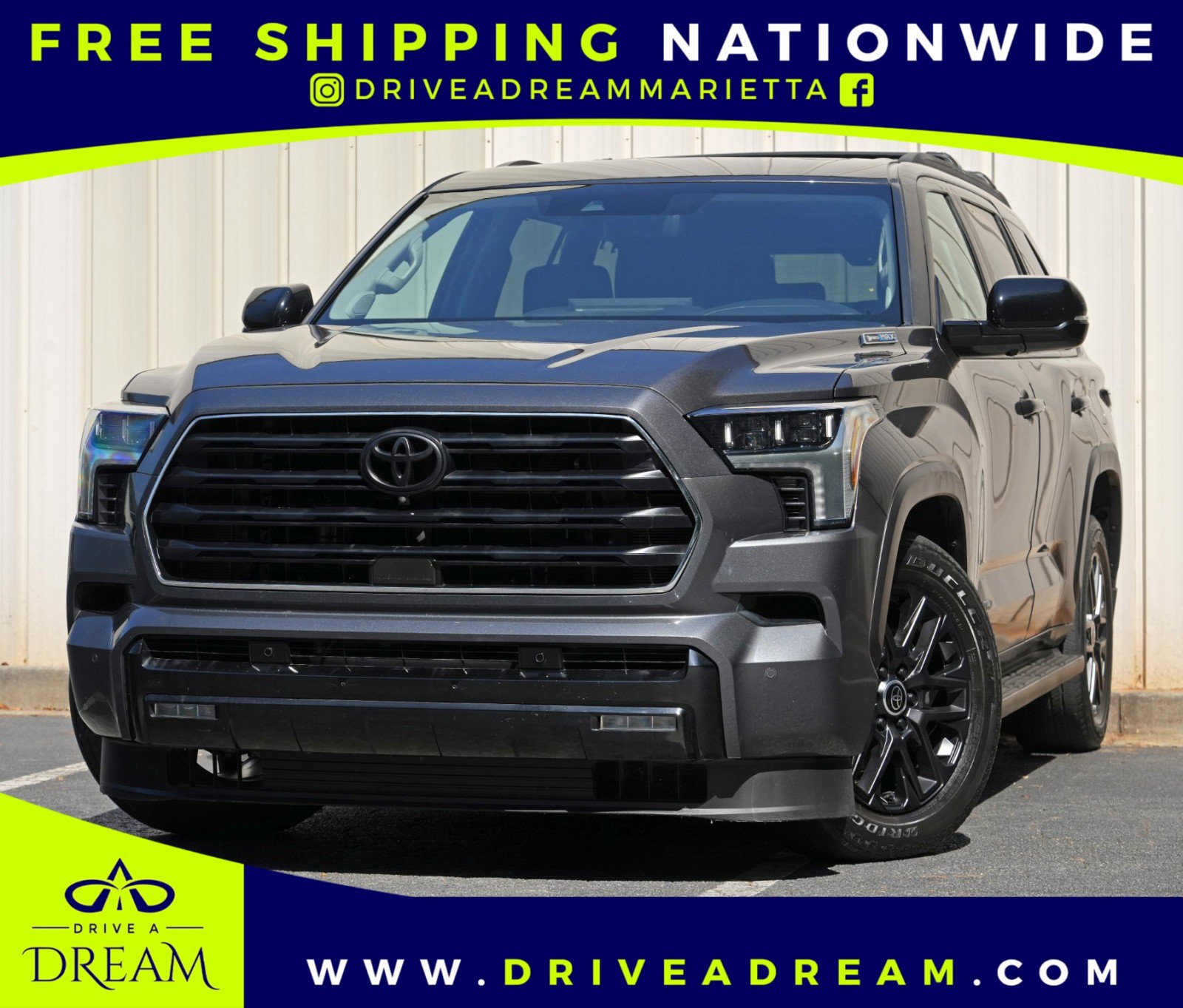 Used 2024 Toyota Sequoia Limited w/ Nightshade Package