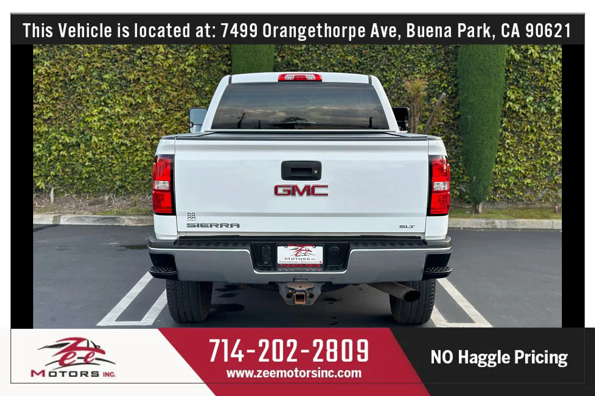 Used 2019 GMC Sierra 2500 SLT w/ Snow Plow Prep Package image 8