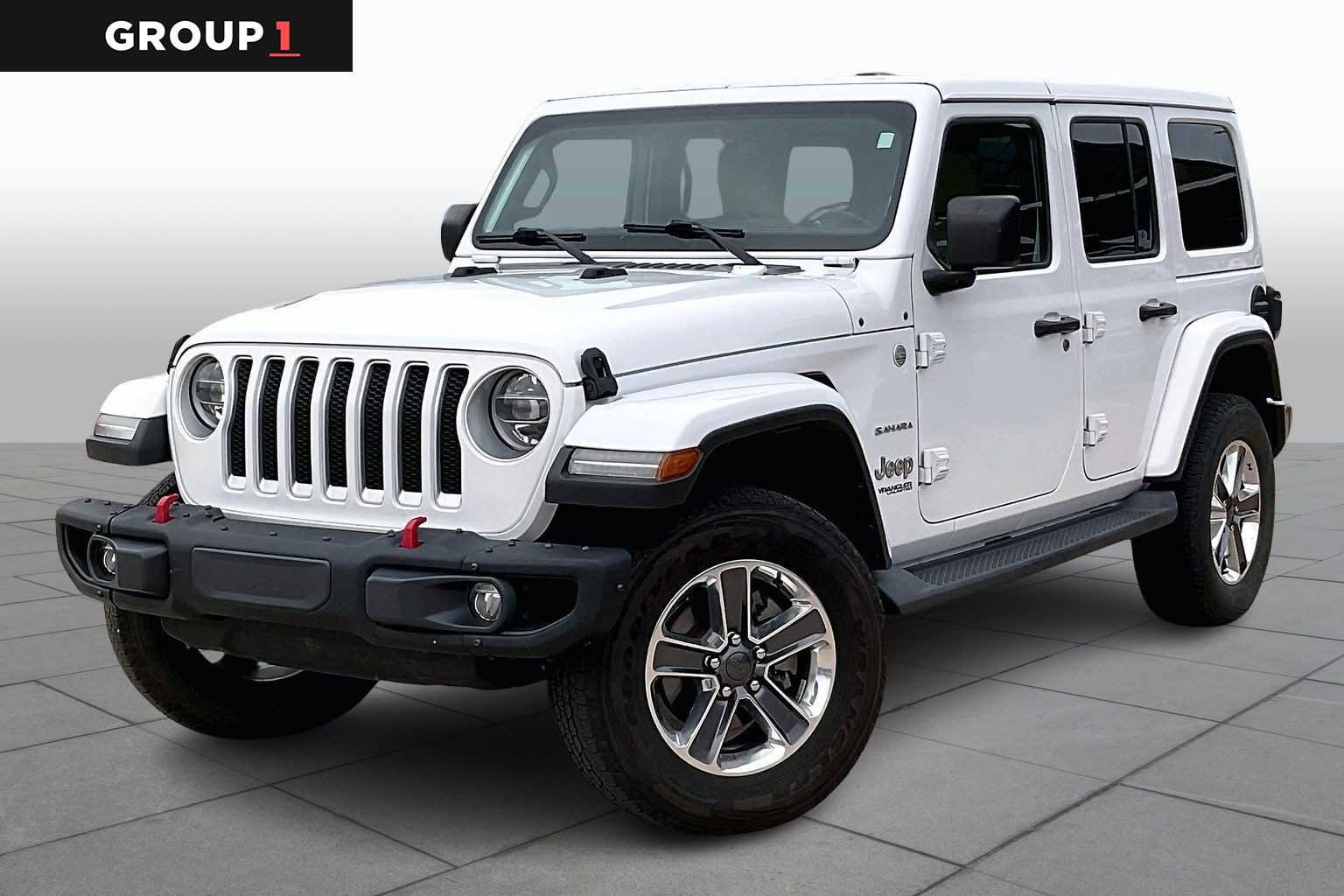 Used 2021 Jeep Wrangler Unlimited Sahara image 1