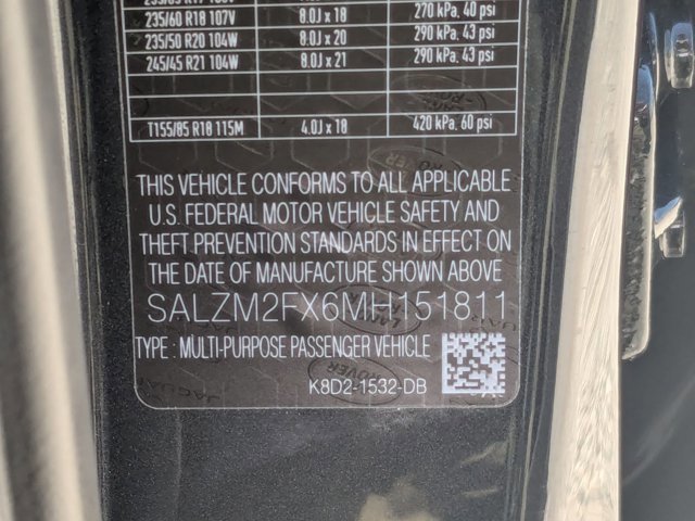 Used 2021 Land Rover Range Rover Evoque R-Dynamic HSE image 27