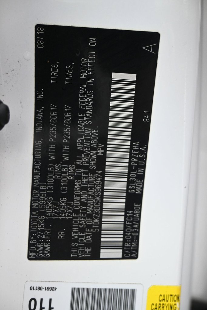 Used 2019 Toyota Sienna LE image 19