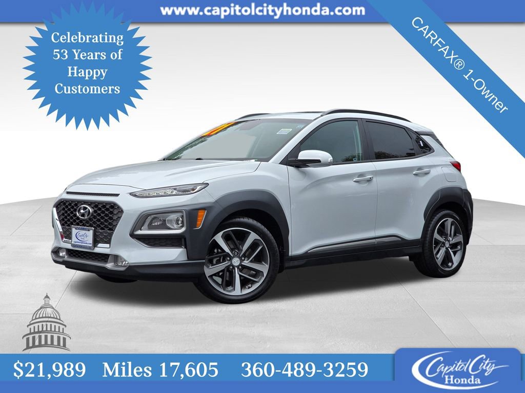 Used 2021 Hyundai Kona Limited w/ Cargo Package