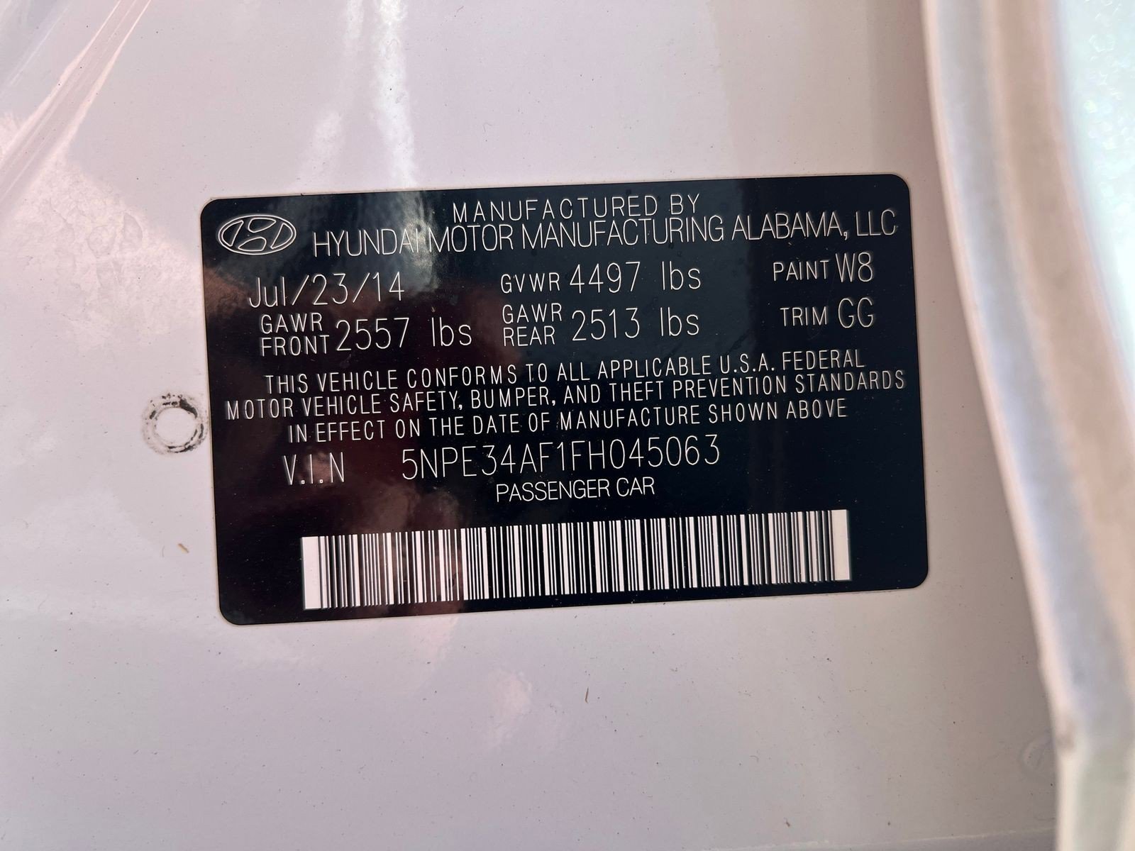 Used 2015 Hyundai Sonata Limited w/ Option Group 06 FWD image 30