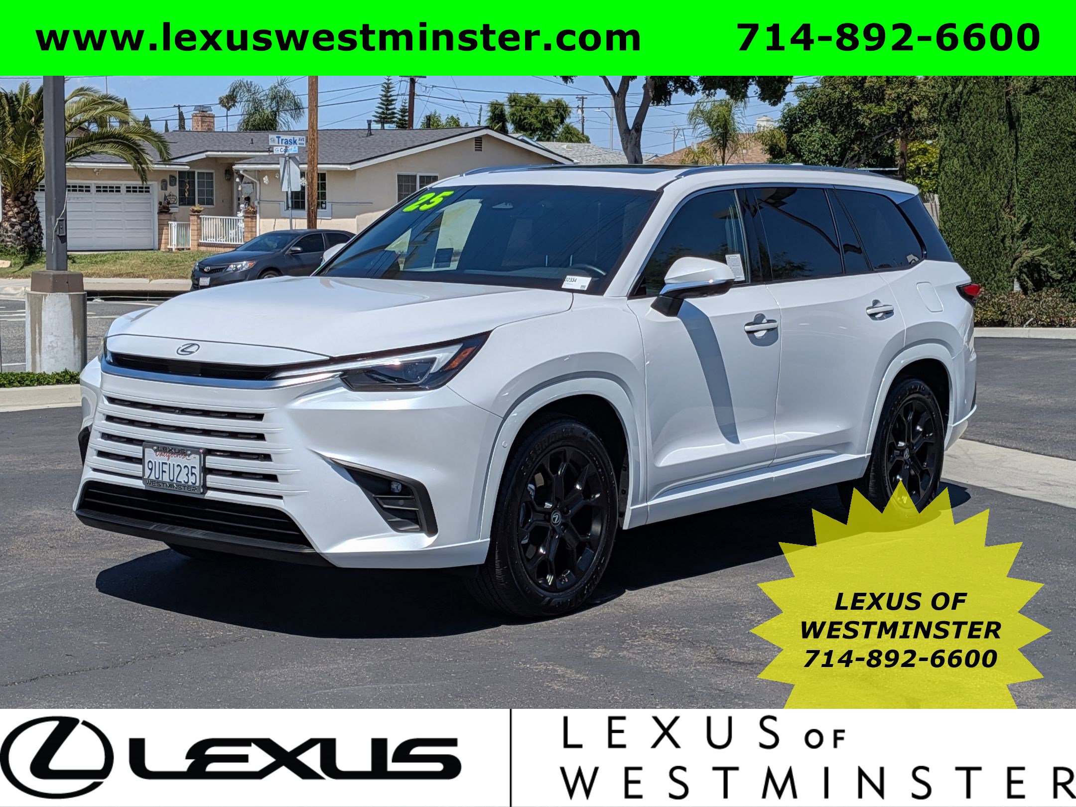 Certified 2025 Lexus TX 350 AWD w/ Technology Package image 1