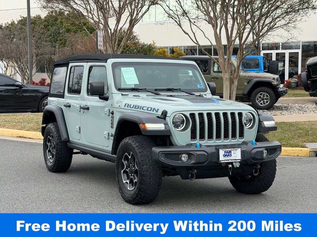 Used 2023 Jeep Wrangler Unlimited Rubicon 4xe