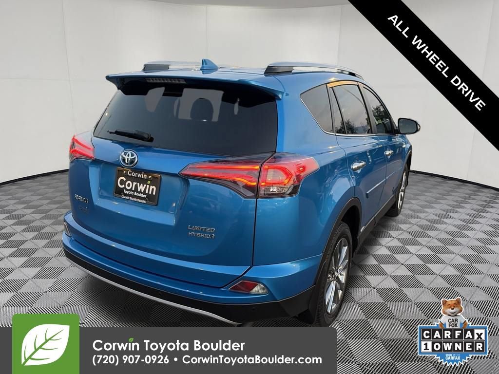 Used 2017 Toyota RAV4 Limited w/ Advanced Technology Package AWD/4WD image 9