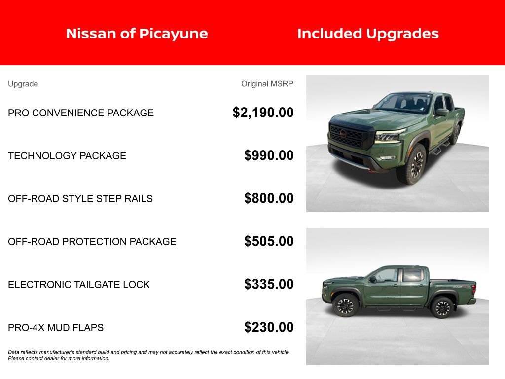 Used 2023 Nissan Frontier PRO-4X w/ Pro Convenience Package AWD/4WD image 7