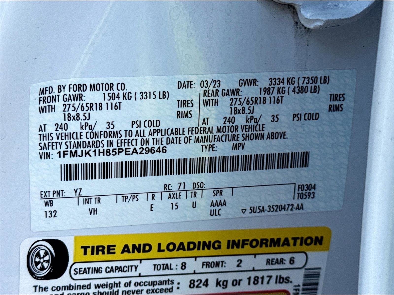 Used 2023 Ford Expedition Max XLT image 33