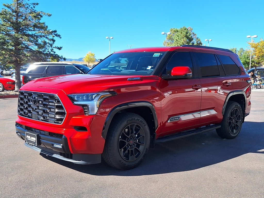 Used 2025 Toyota Sequoia Platinum w/ TRD Off-Road Package AWD/4WD image 7