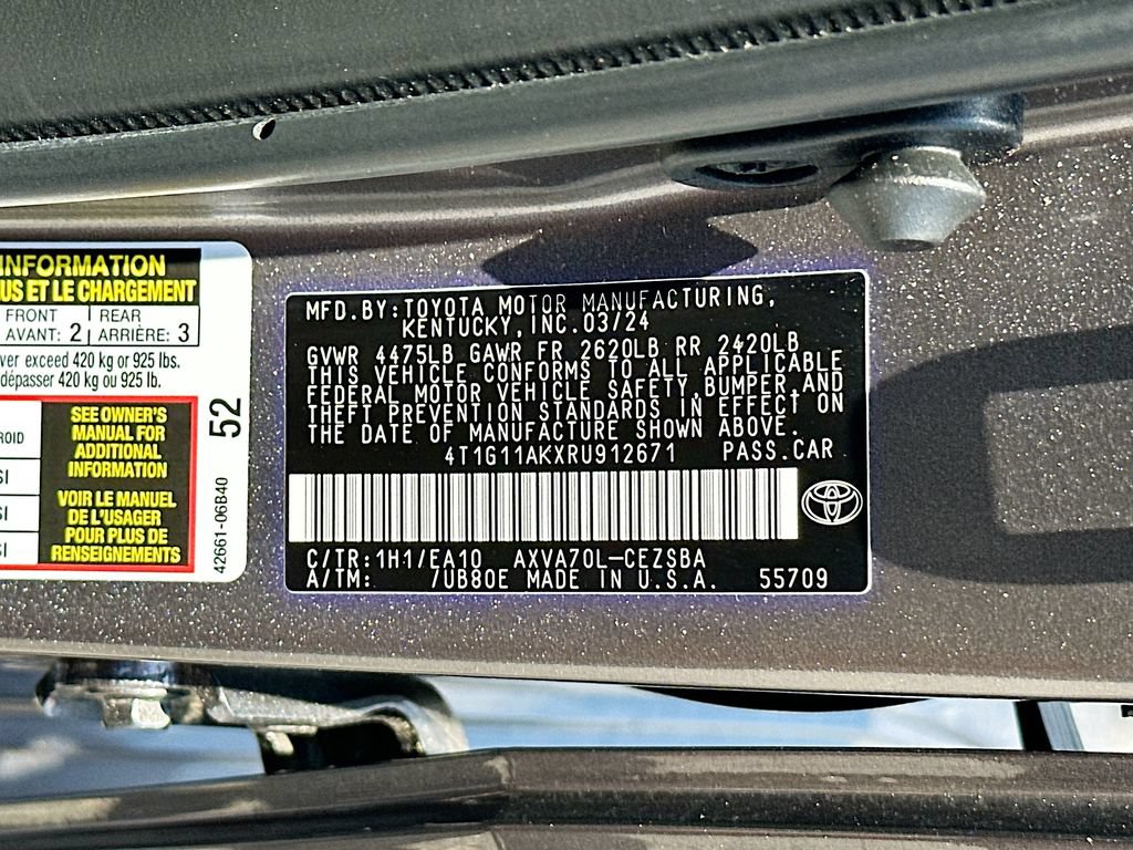 Used 2024 Toyota Camry SE FWD image 27