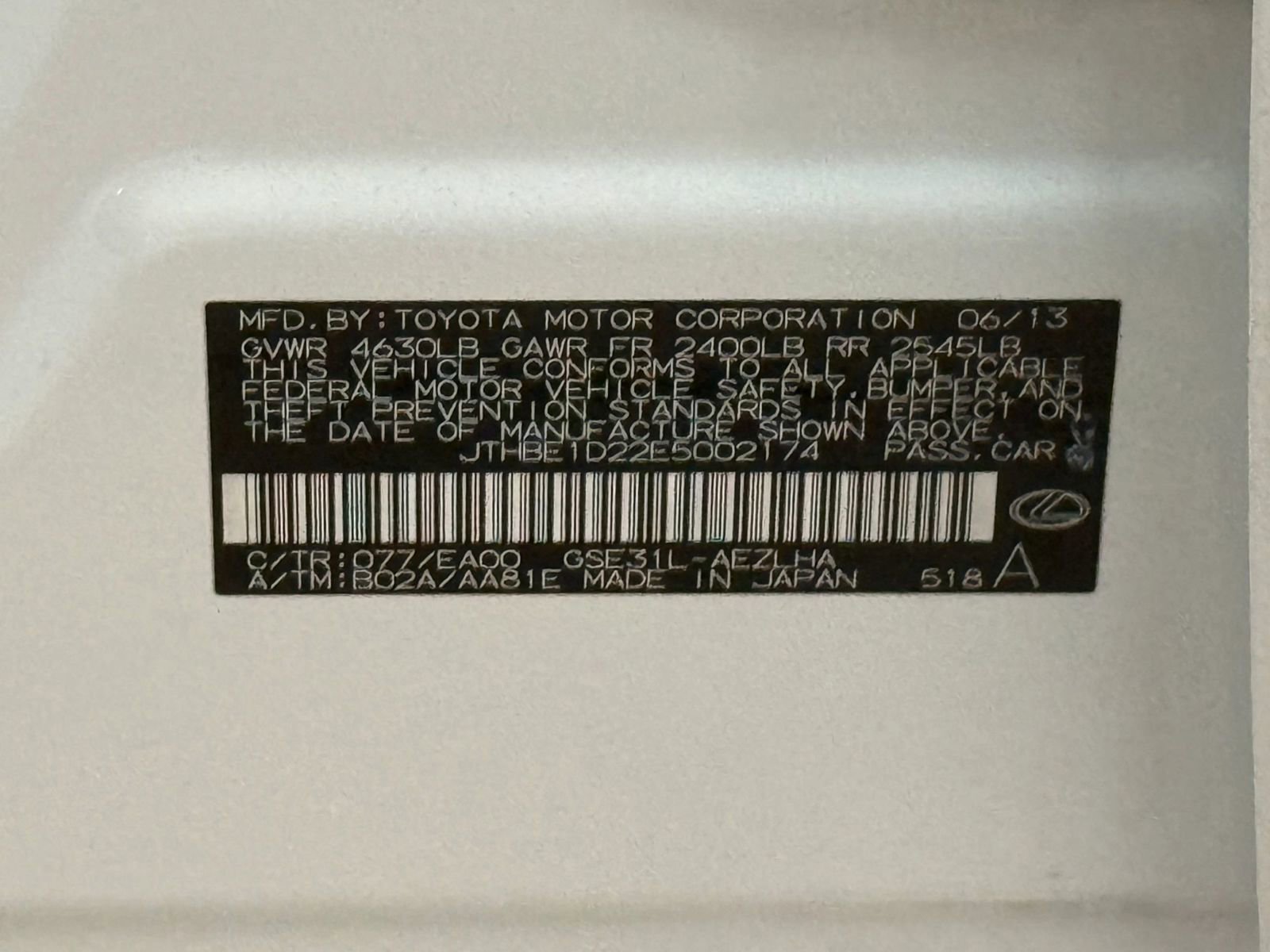 Used 2014 Lexus IS 350 w/ Navigation Package image 38