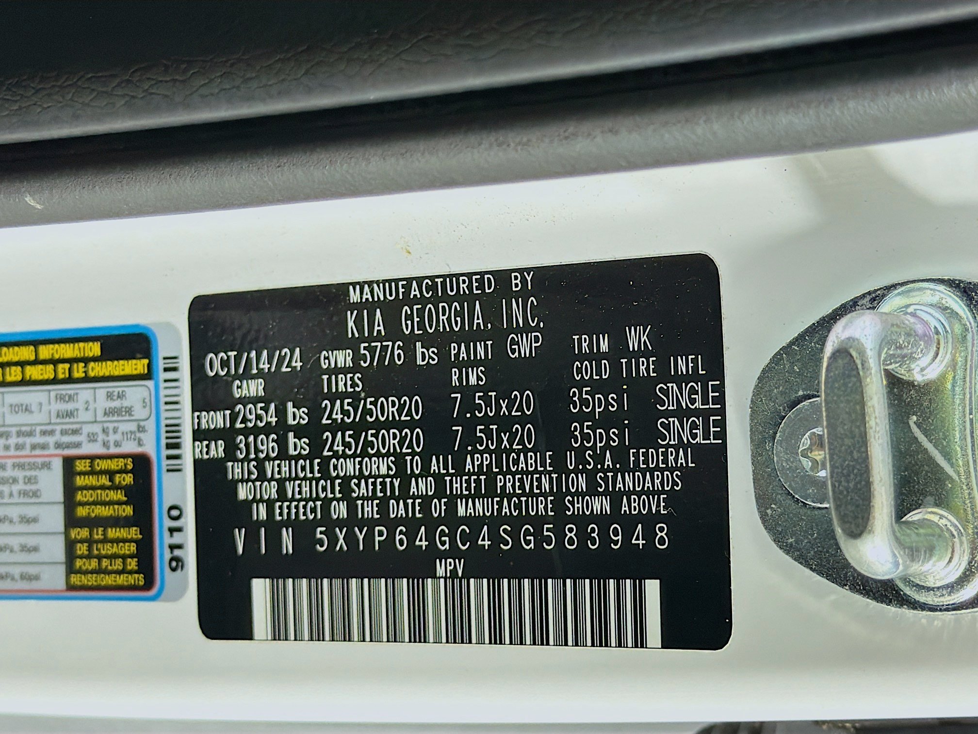 Used 2025 Kia Telluride S FWD image 12