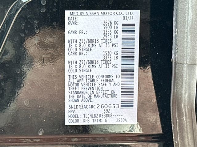 Used 2024 Nissan Pathfinder S image 33