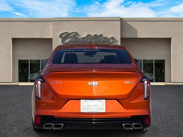 Certified 2023 Cadillac CT4 V w/ Navigation Package RWD image 4