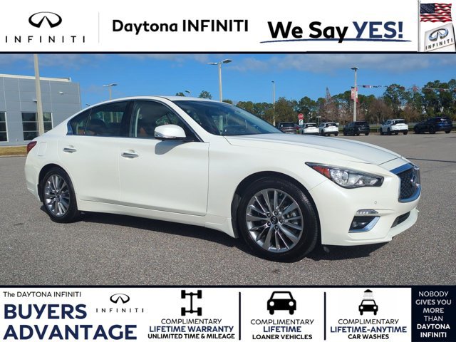 Used 2024 INFINITI Q50 Luxe w/ Cargo Package image 1