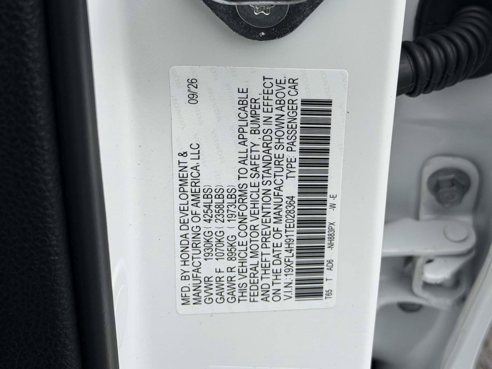 New 2026 Honda Civic Sport Touring image 22