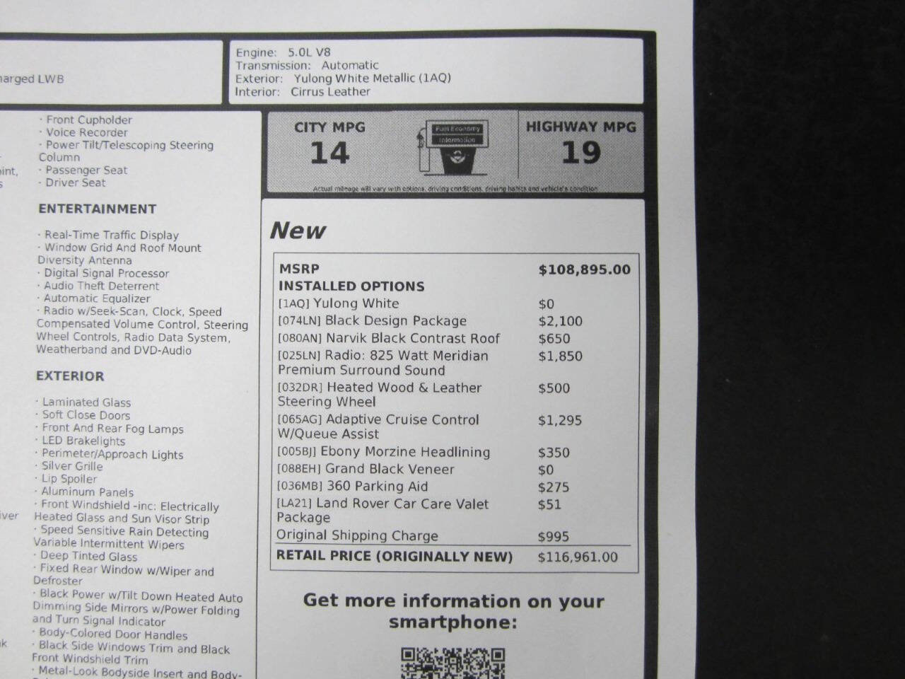 Used 2017 Land Rover Range Rover Long Wheelbase Supercharged image 39