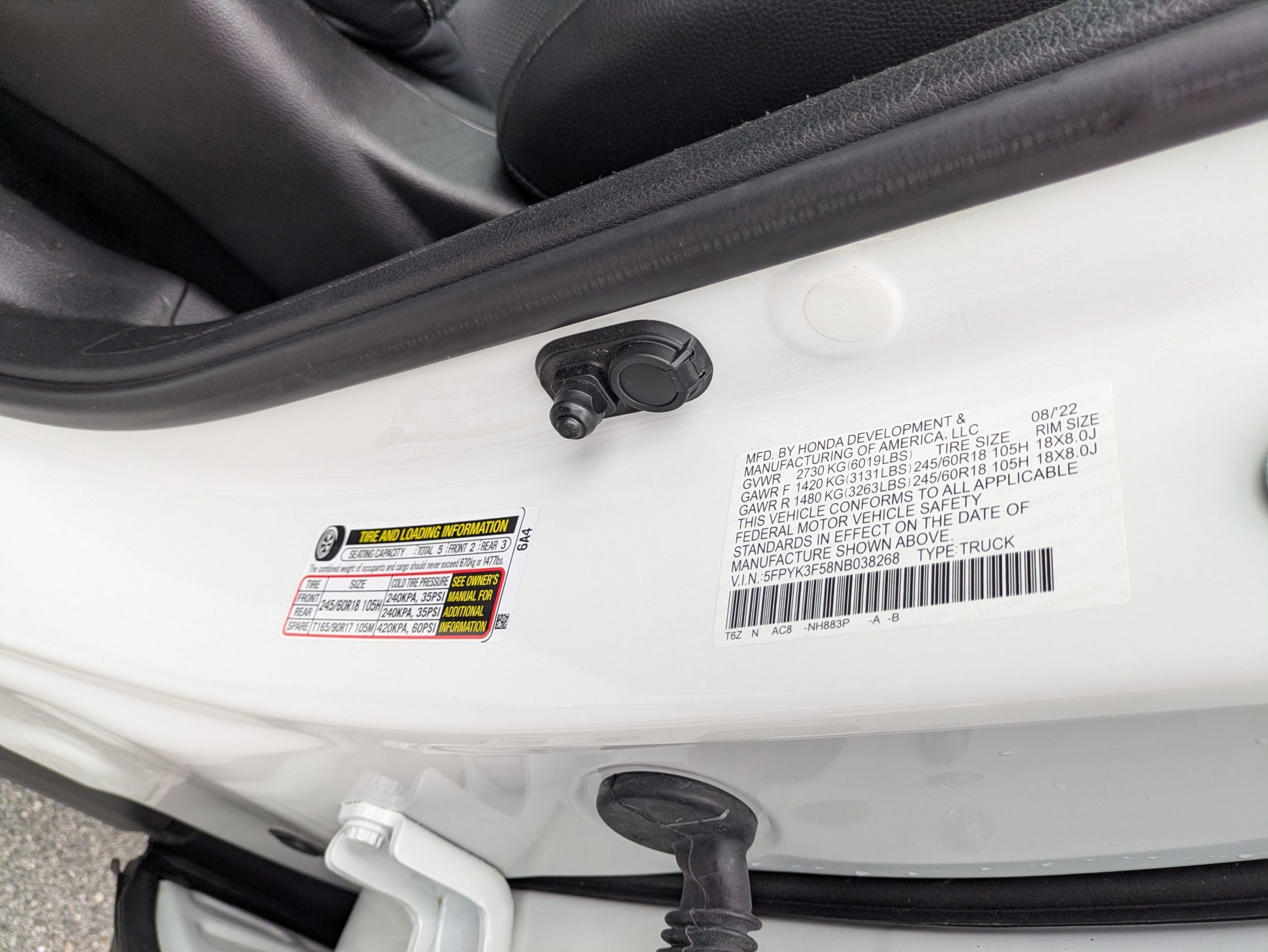 Used 2022 Honda Ridgeline RTL image 46