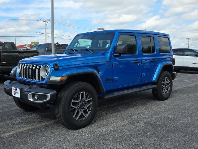 Used 2025 Jeep Wrangler Unlimited Sahara w/ Safety Group AWD/4WD image 1