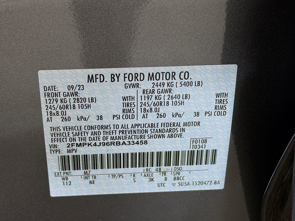 Used 2024 Ford Edge SEL w/ Sport Appearance Package AWD/4WD image 38