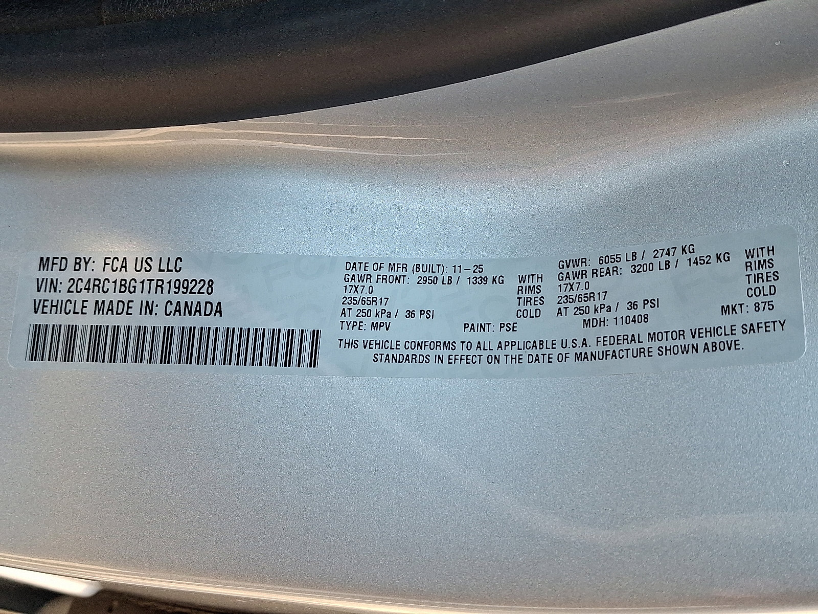 New 2026 Chrysler Pacifica Select image 16