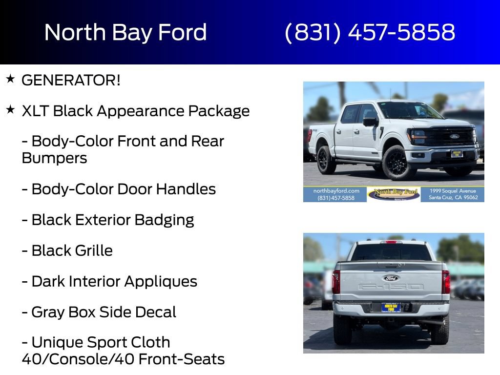 New 2026 Ford F150 XLT w/ Equipment Group 302A MID AWD/4WD image 4