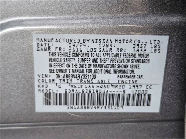 Used 2024 Nissan Sentra S w/ Trunk Package FWD image 21