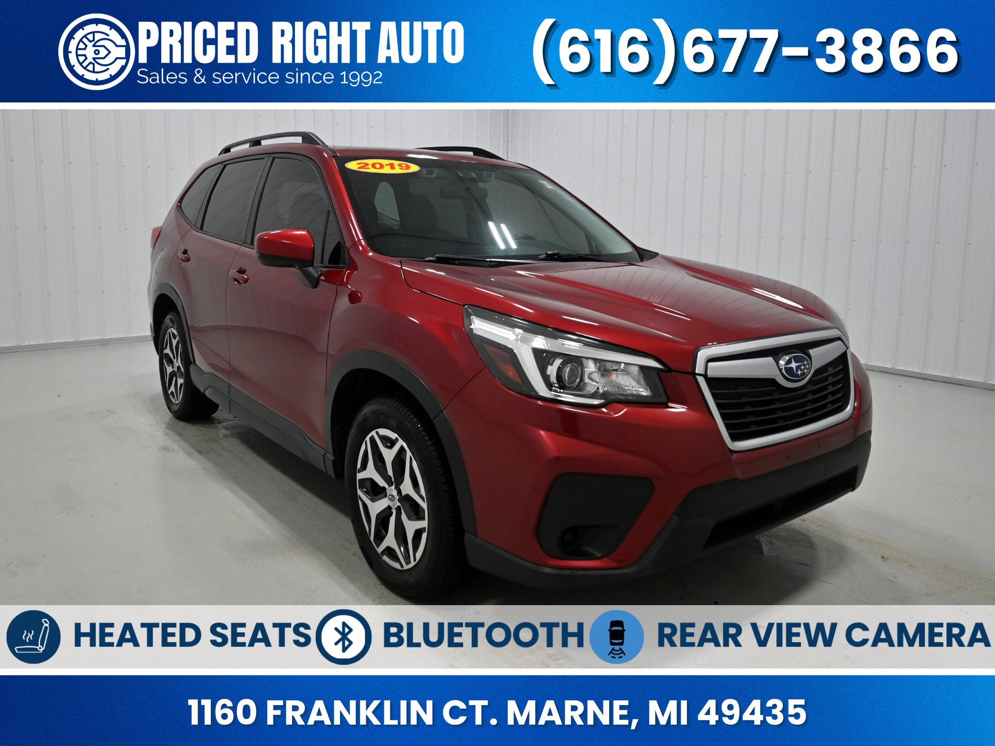 Used 2019 Subaru Forester Premium w/ All-Weather Package AWD/4WD image 1