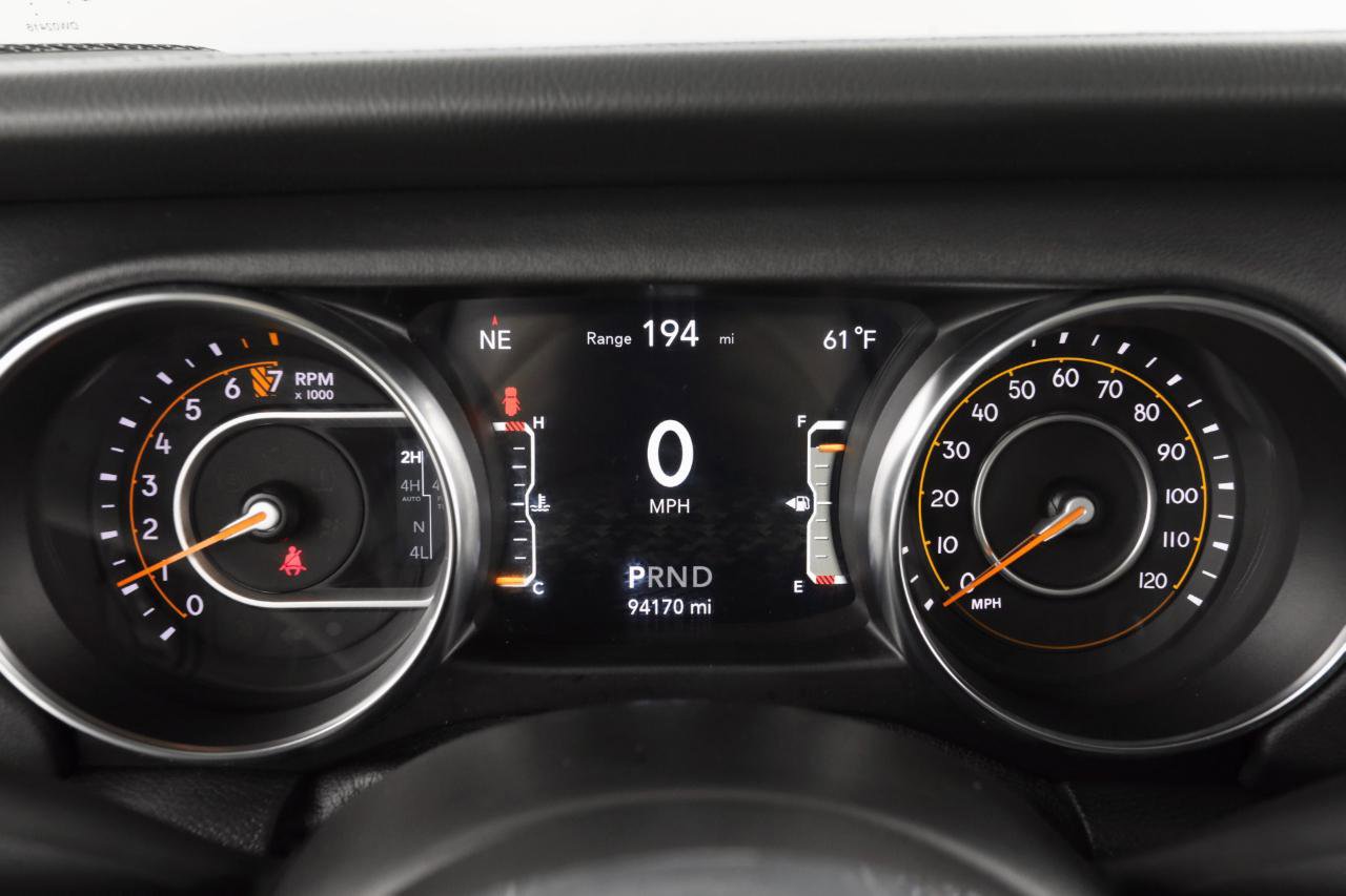 Used 2021 Jeep Wrangler Unlimited Sahara w/ Uconnect 4C Nav & Sound Group image 22