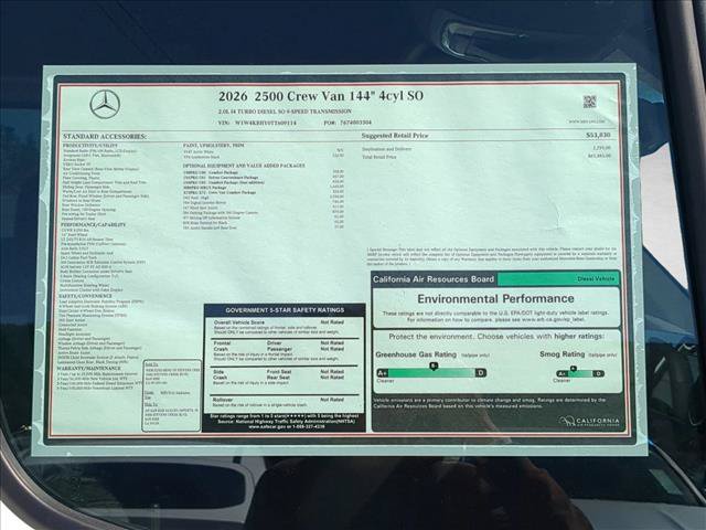 New 2026 Mercedes-Benz Sprinter 2500 image 17