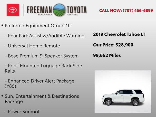 Used 2019 Chevrolet Tahoe LT AWD/4WD image 11