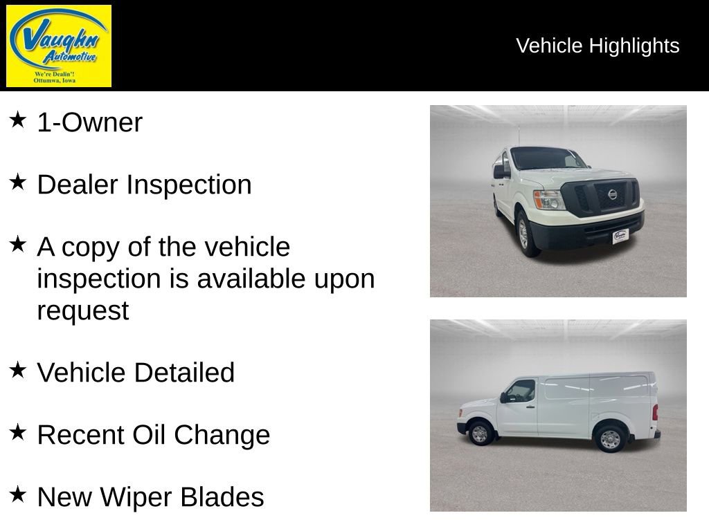 Used 2015 Nissan NV 1500 SV w/ Technology Package image 2