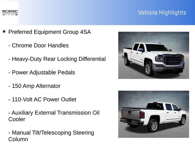 Used 2018 GMC Sierra 1500 SLT w/ SLT Premium Package AWD/4WD image 15