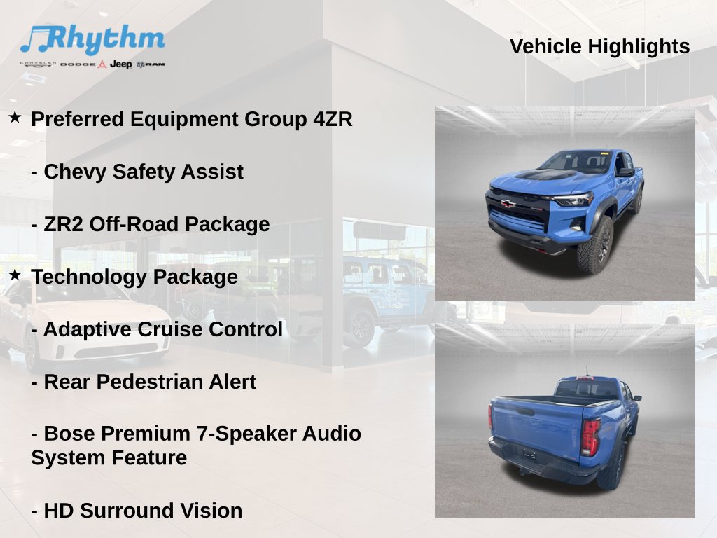 Used 2025 Chevrolet Colorado ZR2 w/ Technology Package AWD/4WD image 5