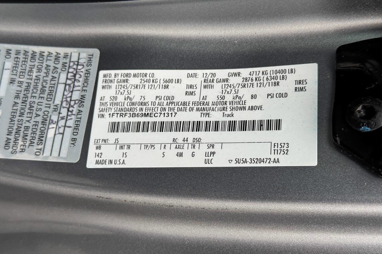 Used 2021 Ford F350 XL w/ Power Equipment Group AWD/4WD image 21