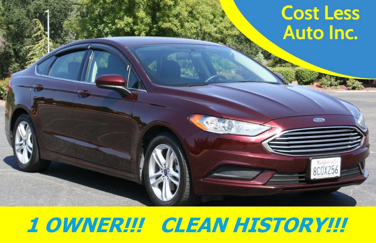 Used 2018 Ford Fusion SE w/ Fusion SE Technology Package FWD image 2