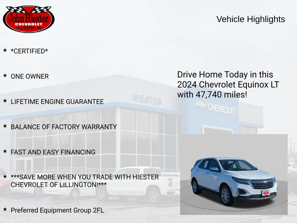 Used 2024 Chevrolet Equinox LT FWD image 5