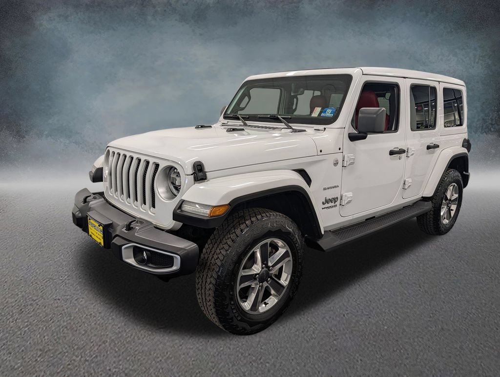 Used 2021 Jeep Wrangler Unlimited Sahara AWD/4WD image 2