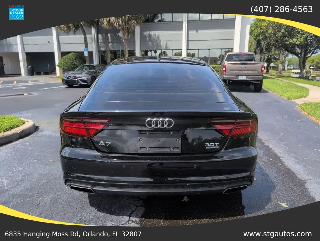 Used 2017 Audi A7 3.0T Premium Plus w/ Black Optic Package image 4