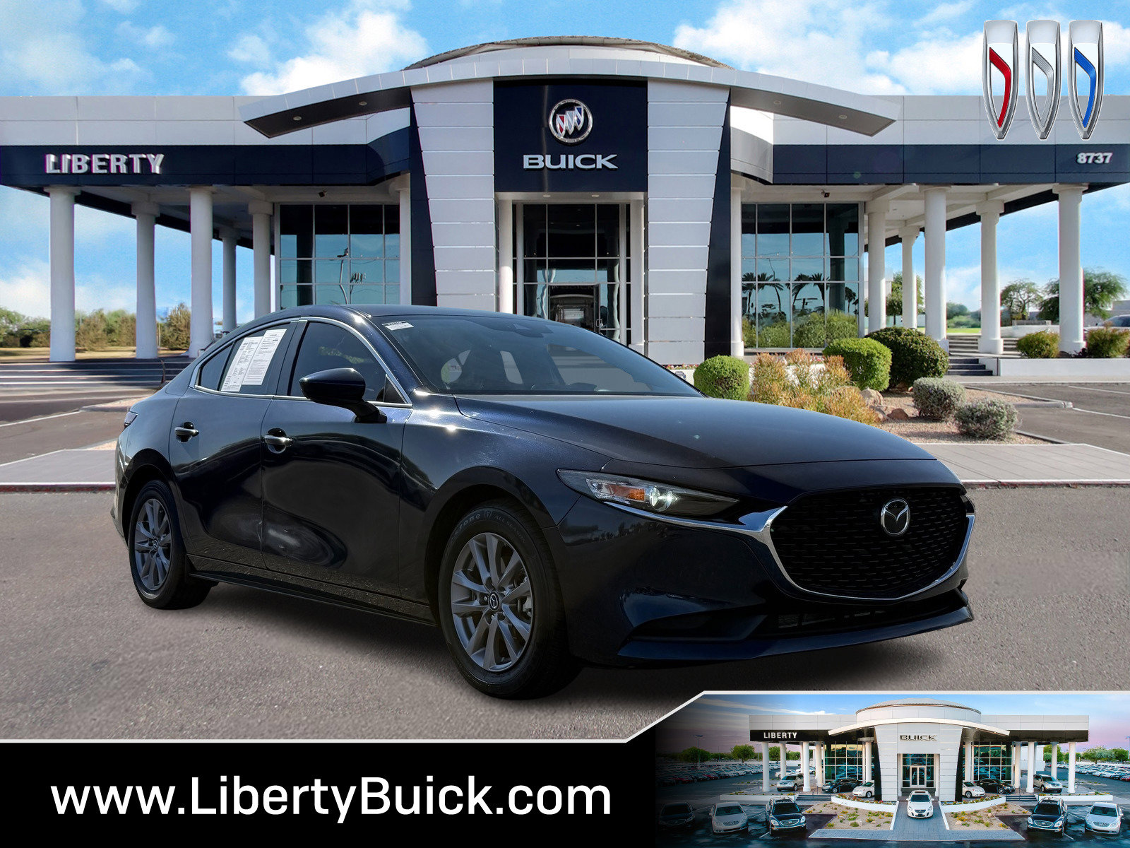 Used 2021 MAZDA MAZDA3 s