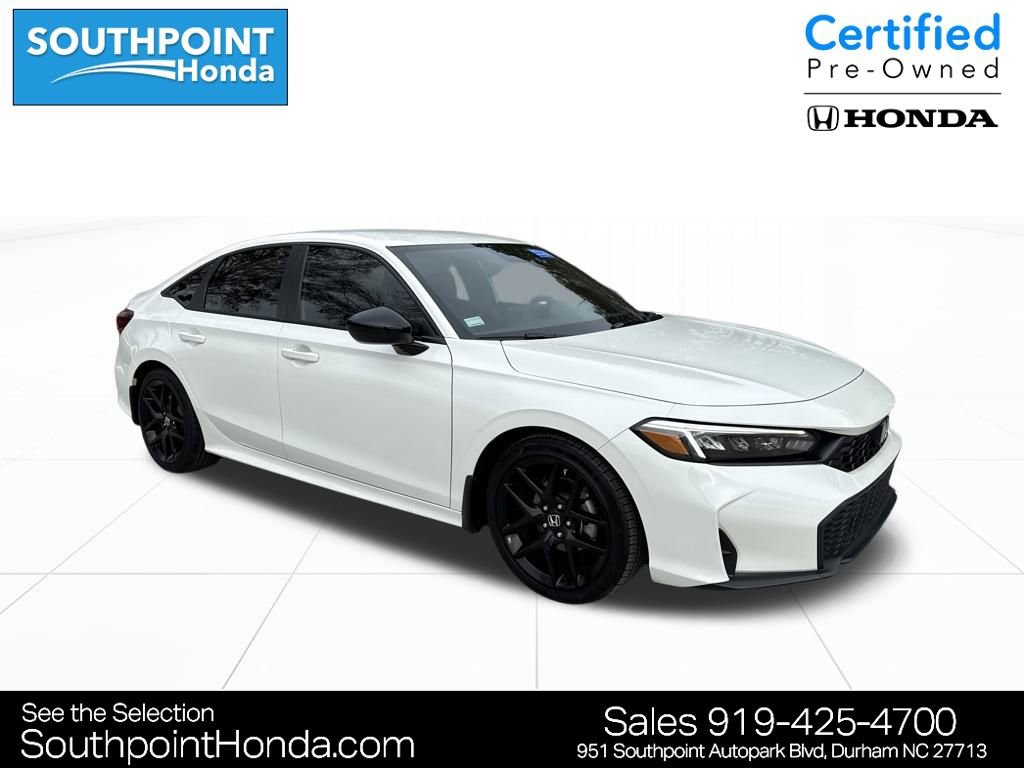 Certified 2025 Honda Civic Sport image 1