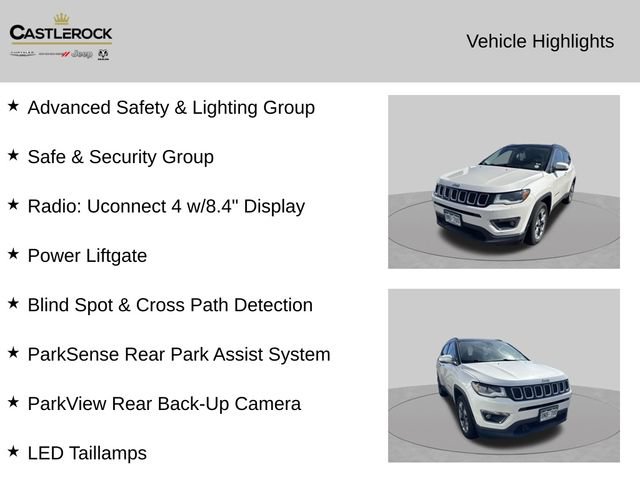 Certified 2018 Jeep Compass Limited AWD/4WD image 2