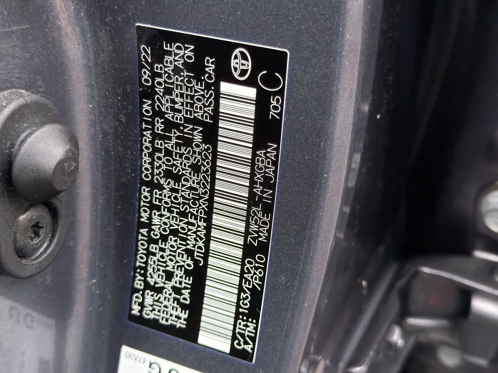 Used 2022 Toyota Prius Prime XLE FWD image 37