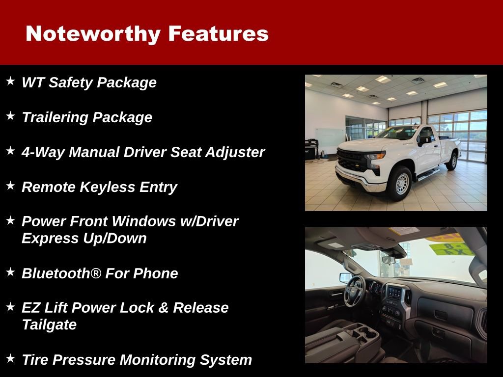 Used 2025 Chevrolet Silverado 1500 W/T w/ WT Safety Package image 14