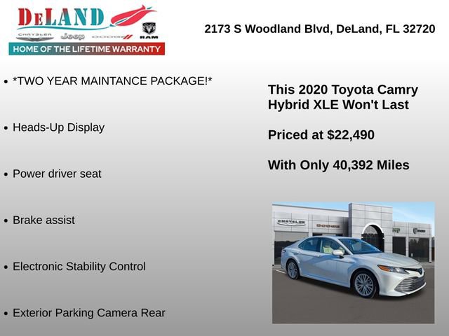 Used 2020 Toyota Camry XLE image 6