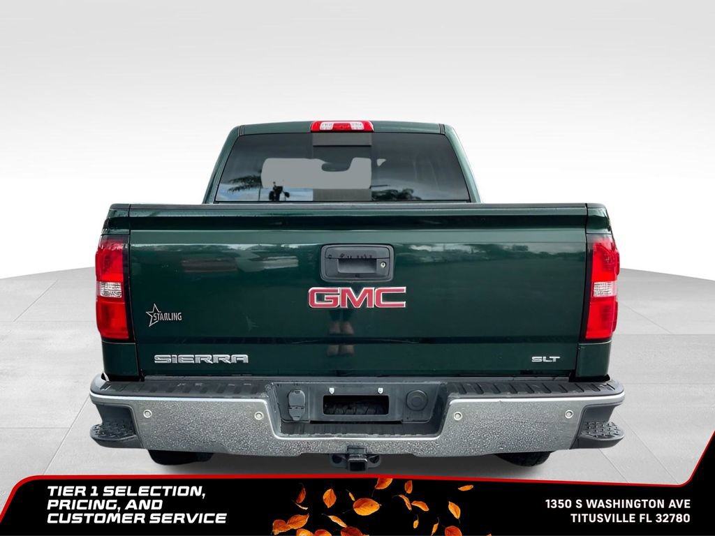 Used 2015 GMC Sierra 1500 SLT w/ Driver Alert Package RWD image 6
