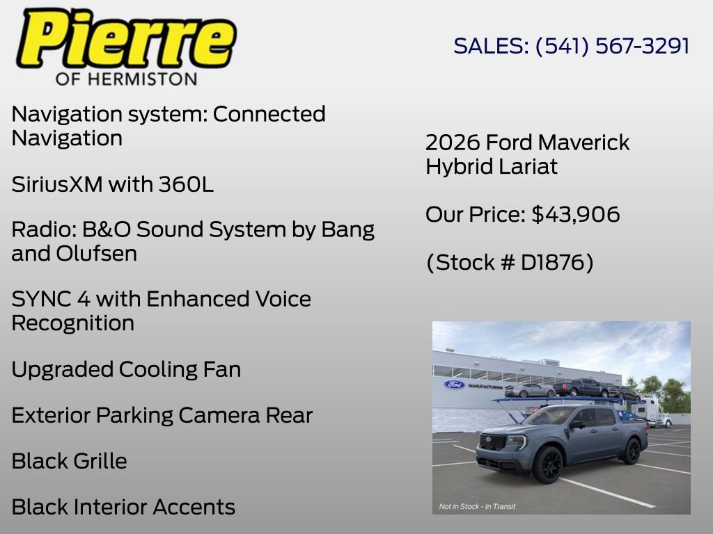 New 2026 Ford Maverick Lariat image 18