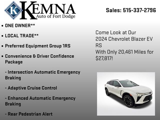 Used 2024 Chevrolet Blazer EV RS image 6