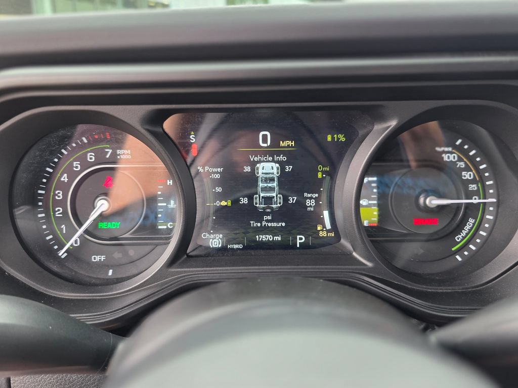 Used 2025 Jeep Wrangler Unlimited Rubicon 4xe w/ Safety Group AWD/4WD image 24