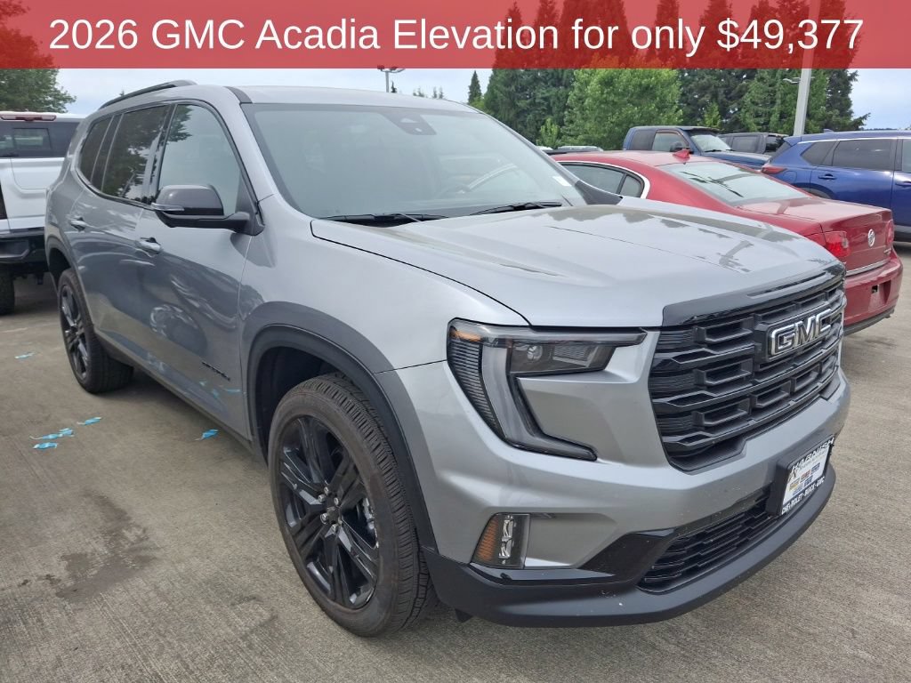 Used 2026 GMC Acadia Elevation w/ Black Edition AWD/4WD image 3